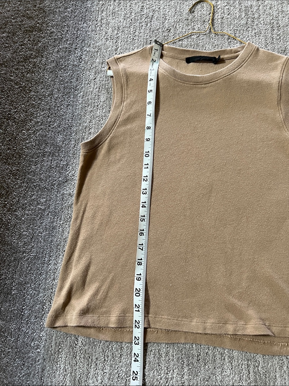 Jenni Kayne Tan Muscle Tee - Picture 7 of 8